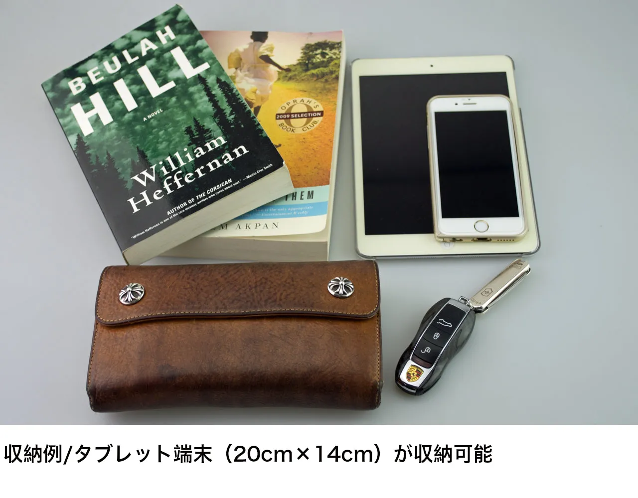 メッセンジャーバッグ (S)/COGNAC