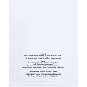 10 x 15" - 1 Mil Flat Suffocation Warning Poly Bags