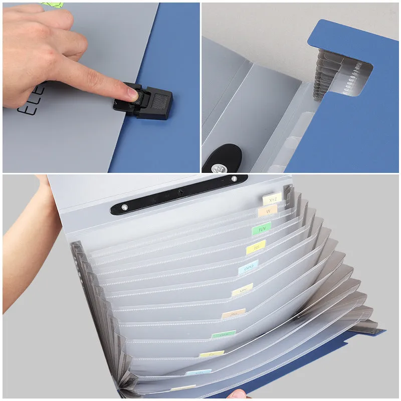 A4 folder storage bag customized logo