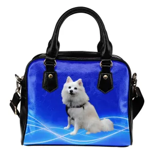 American Eskimo Shoulder Bag