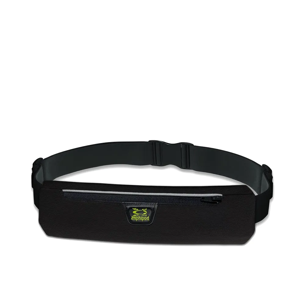 Amphipod AirFlow MicroStretch Plus Belt in Black/Silver