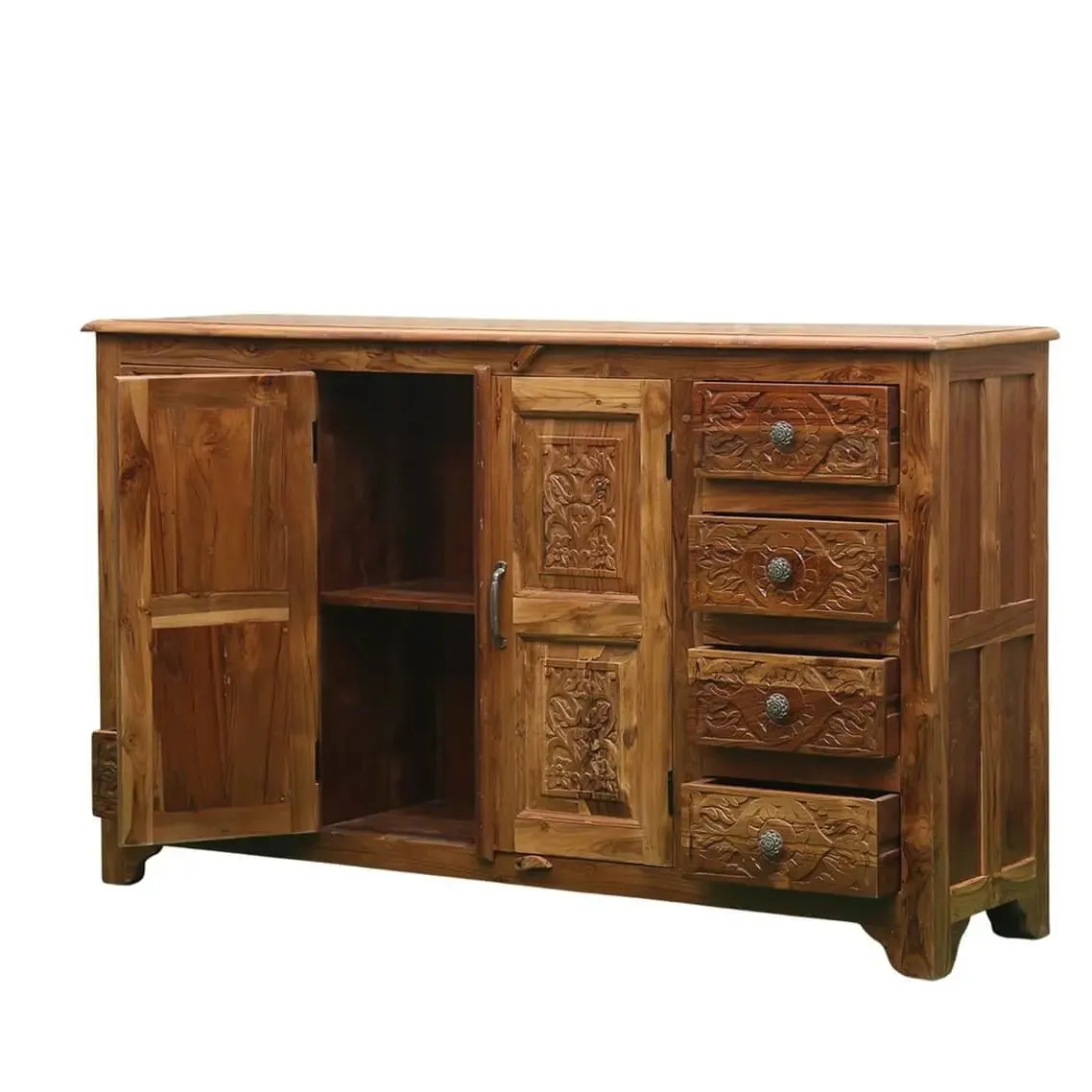 Ancestors Carved Sideboard