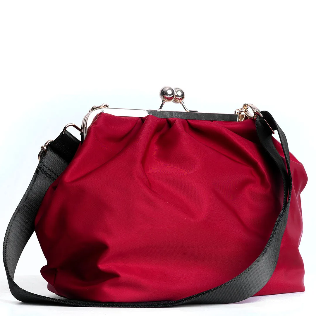 Anna Red Clutch Bag