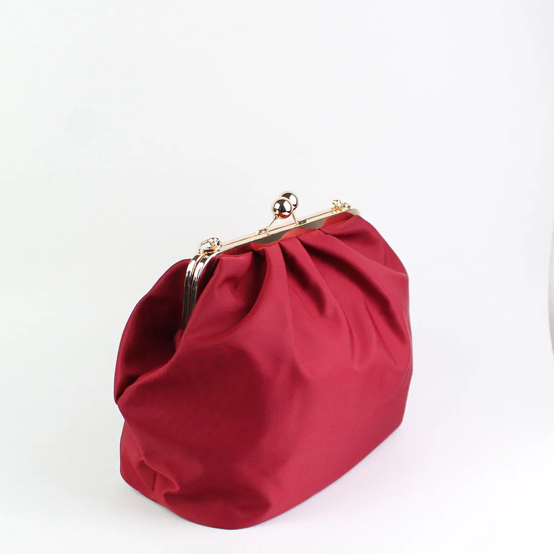 Anna Red Clutch Bag