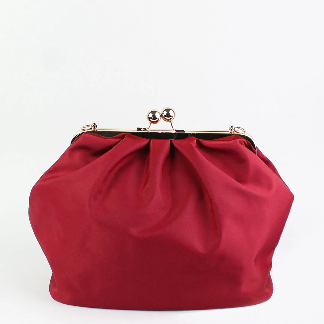 Anna Red Clutch Bag