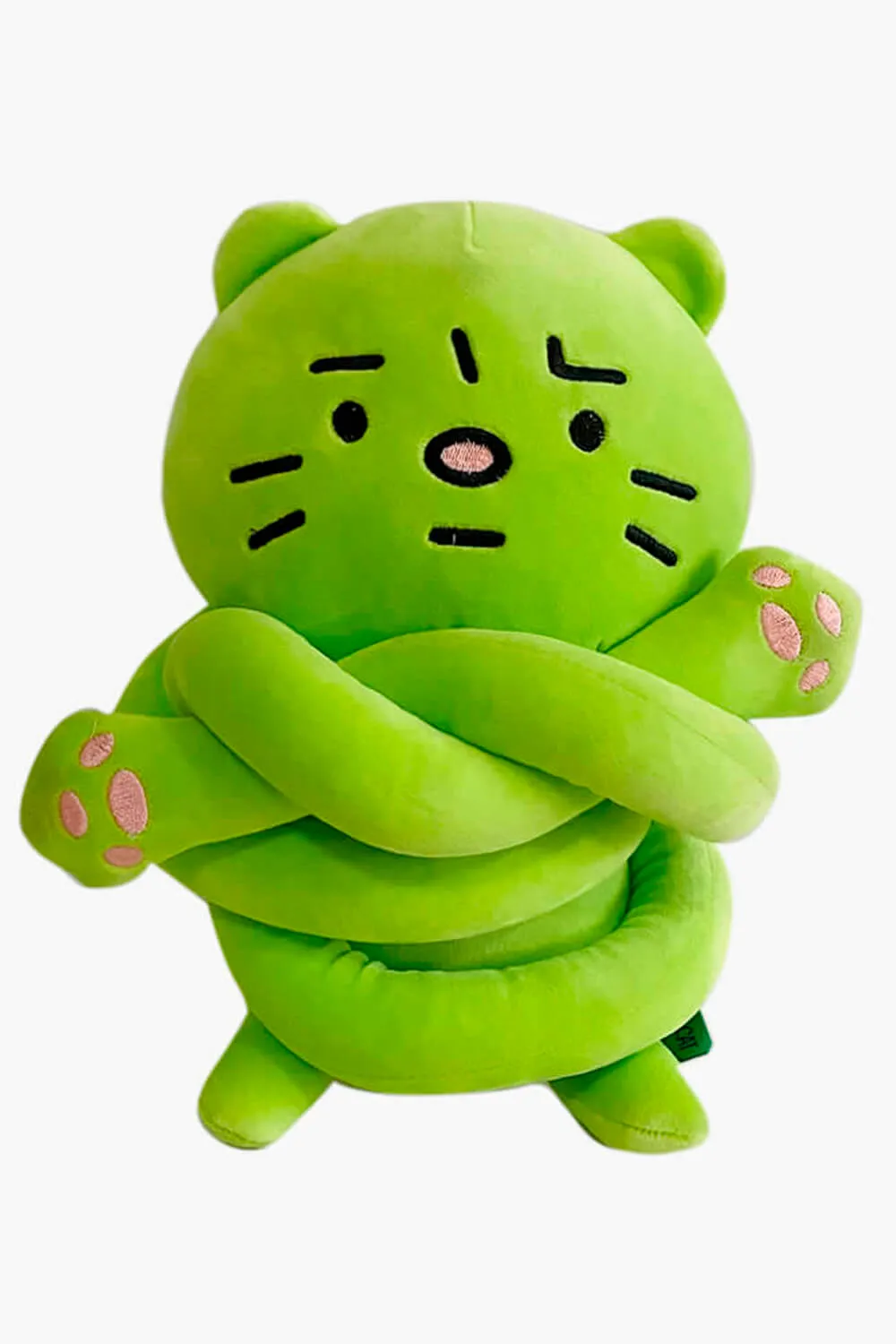 Anxiety Aesthetic Green Cat Messenger Bag