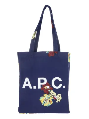 A.P.C. Flower Shopping Tote Bag