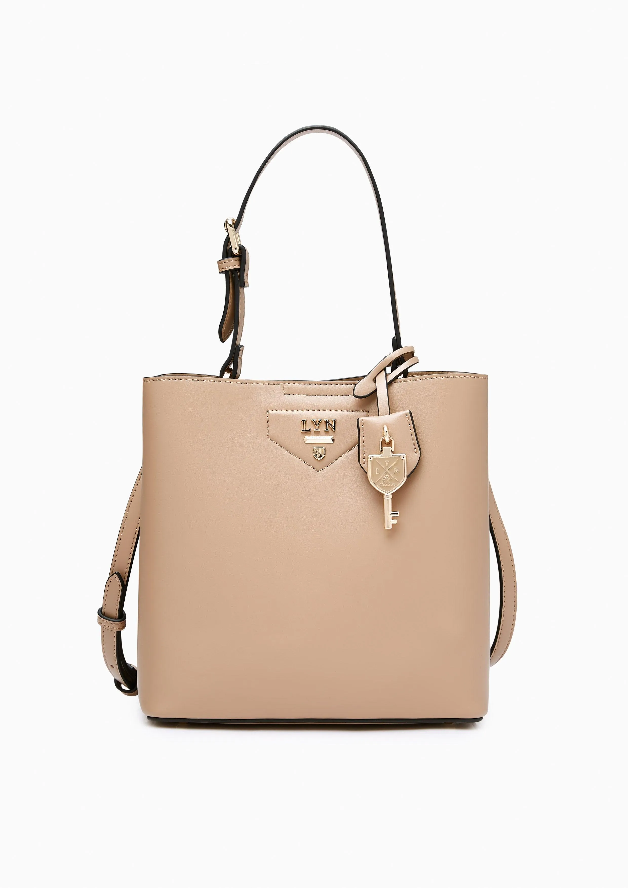 Astraea Bucket Bag M Beige
