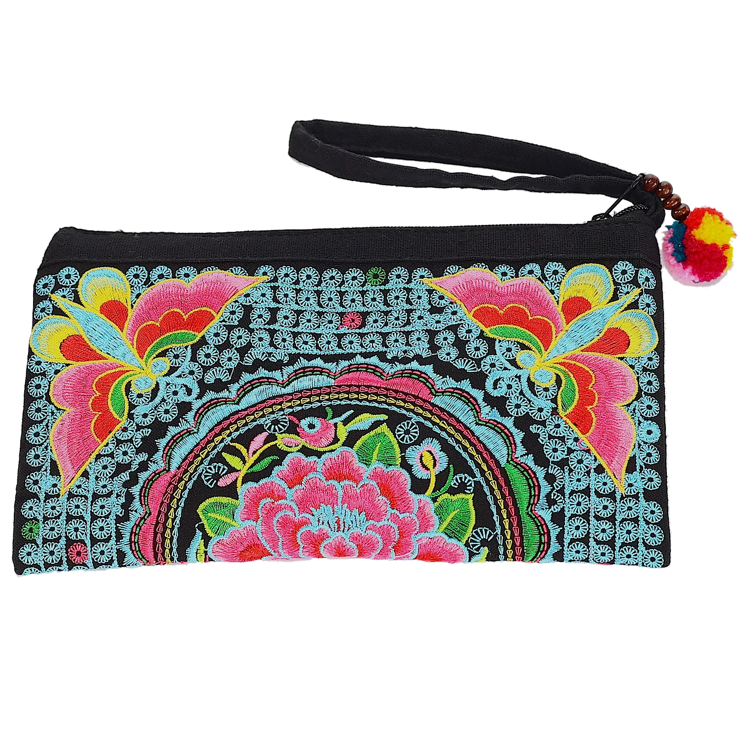 Atlas Moth Clutch (Blue & Pink)