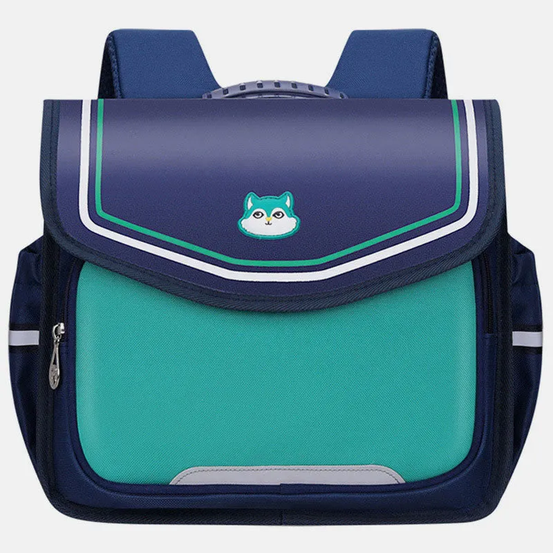 Backpack For Children Easy Carry Horizontal Clamshell Kindergarten School Bag