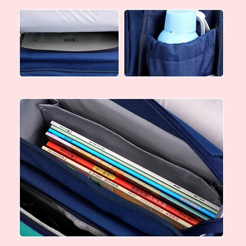 Backpack For Children Easy Carry Horizontal Clamshell Kindergarten School Bag