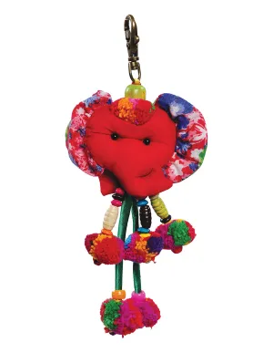 Bag Charm - Elephant Head