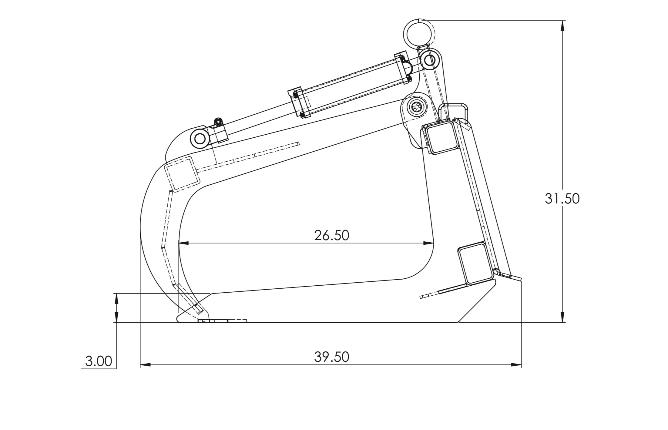 Bigtoolrack Light Brush Grapple