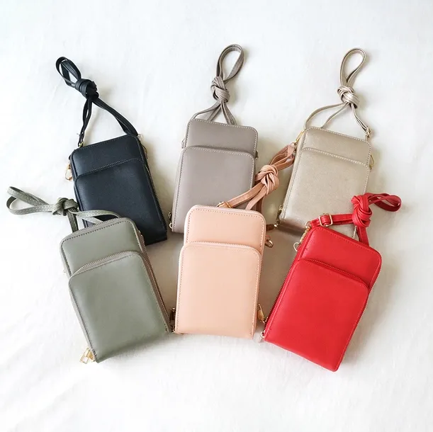 Black Crossbody Messenger Bag