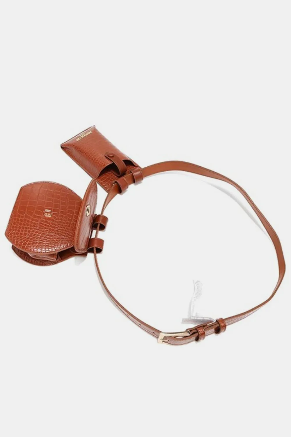 Blue Zone Planet |  Nicole Lee USA 2 Piece Texture Belt Bag