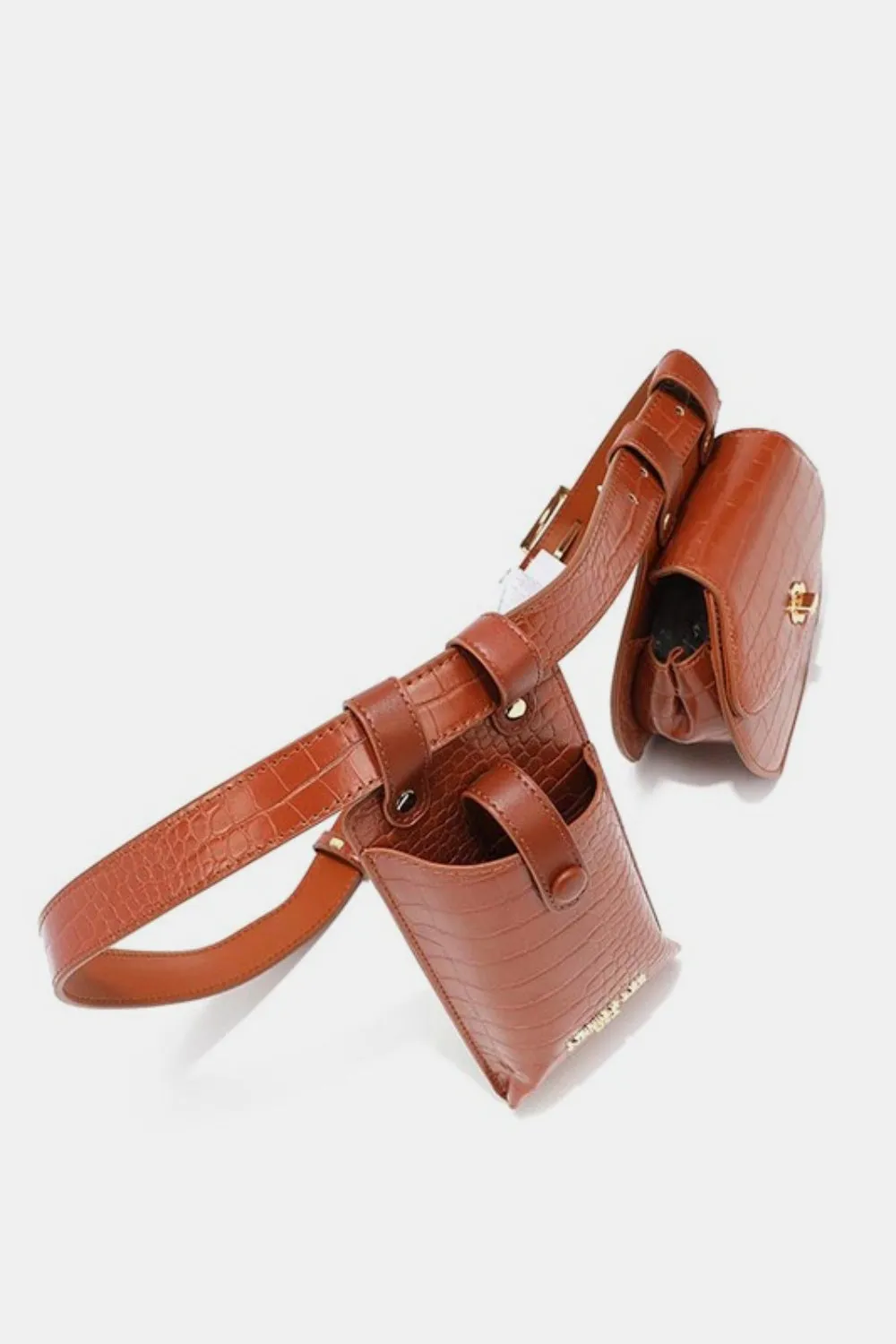 Blue Zone Planet |  Nicole Lee USA 2 Piece Texture Belt Bag
