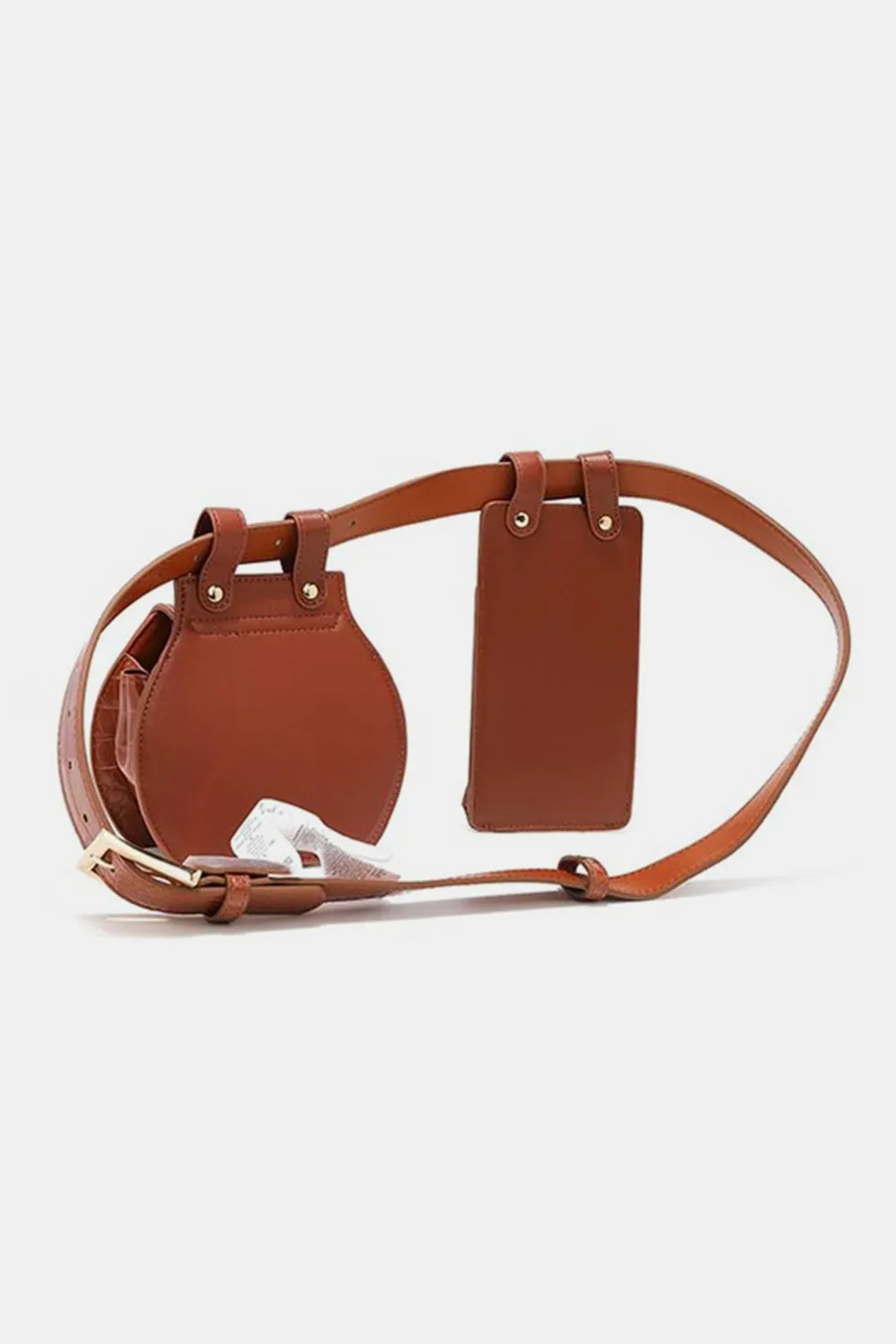 Blue Zone Planet |  Nicole Lee USA 2 Piece Texture Belt Bag