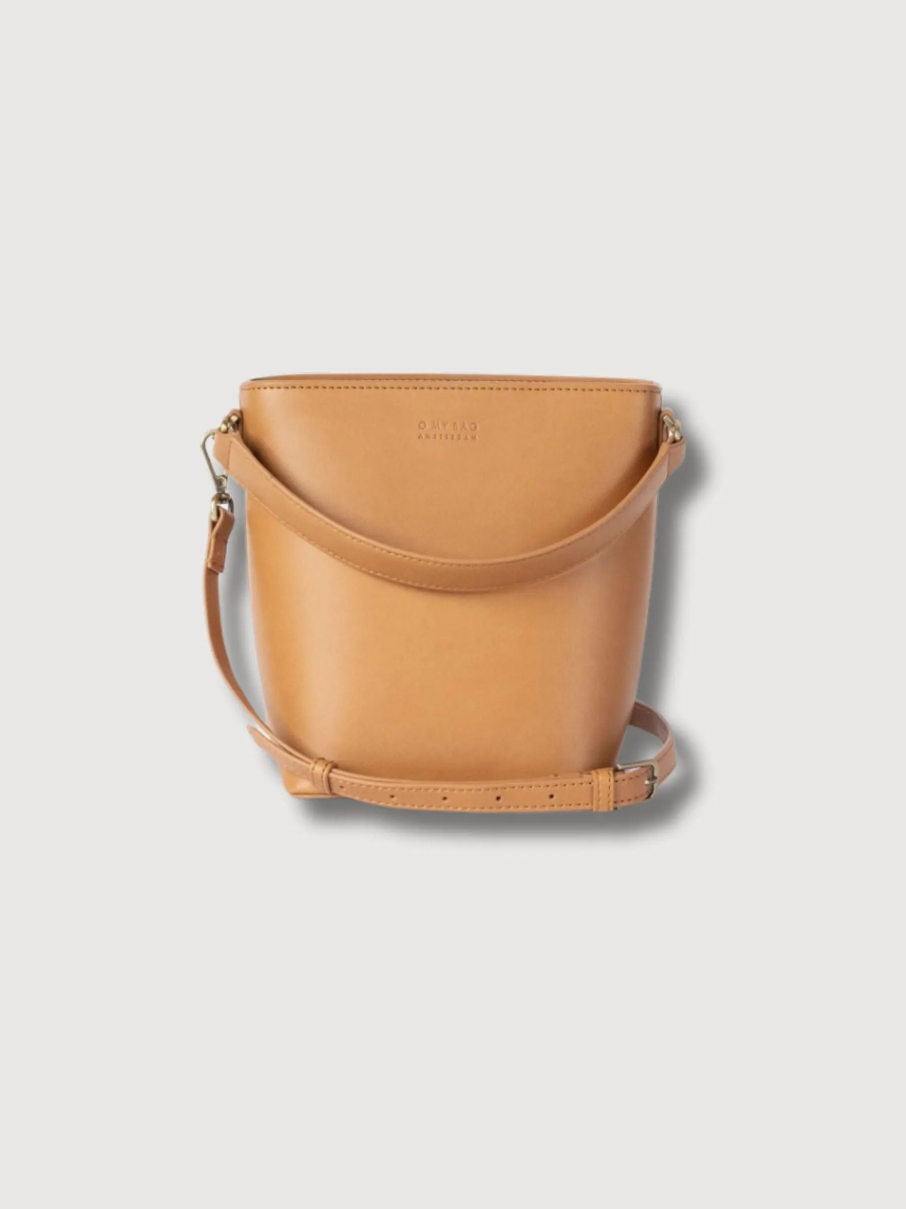 Bobbi Bucket Bag Cognac Midi Apple Leather | O my Bag
