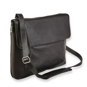 Bomber Jacket Expandable Laptop Messenger Bag