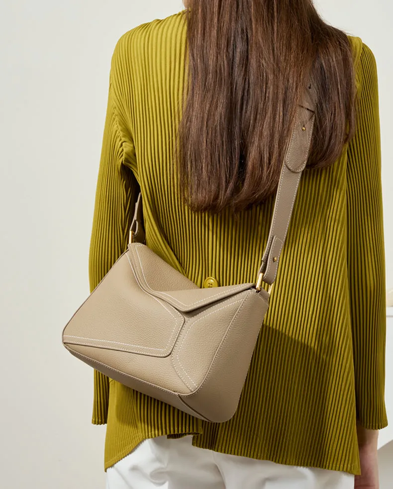 Brenda Woman Leather Underarm Shoulder Bag