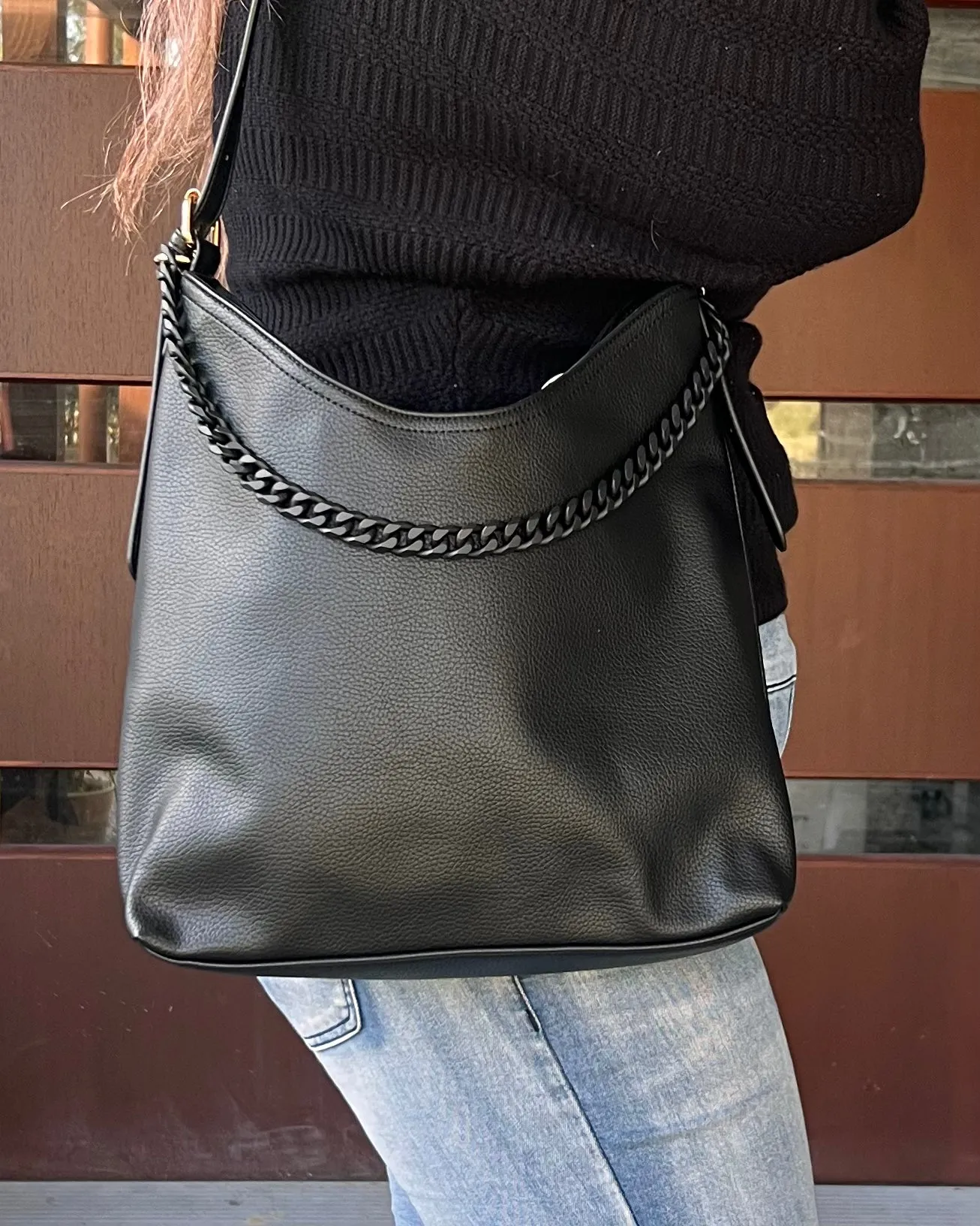 Britany Shoulder Bag - Black