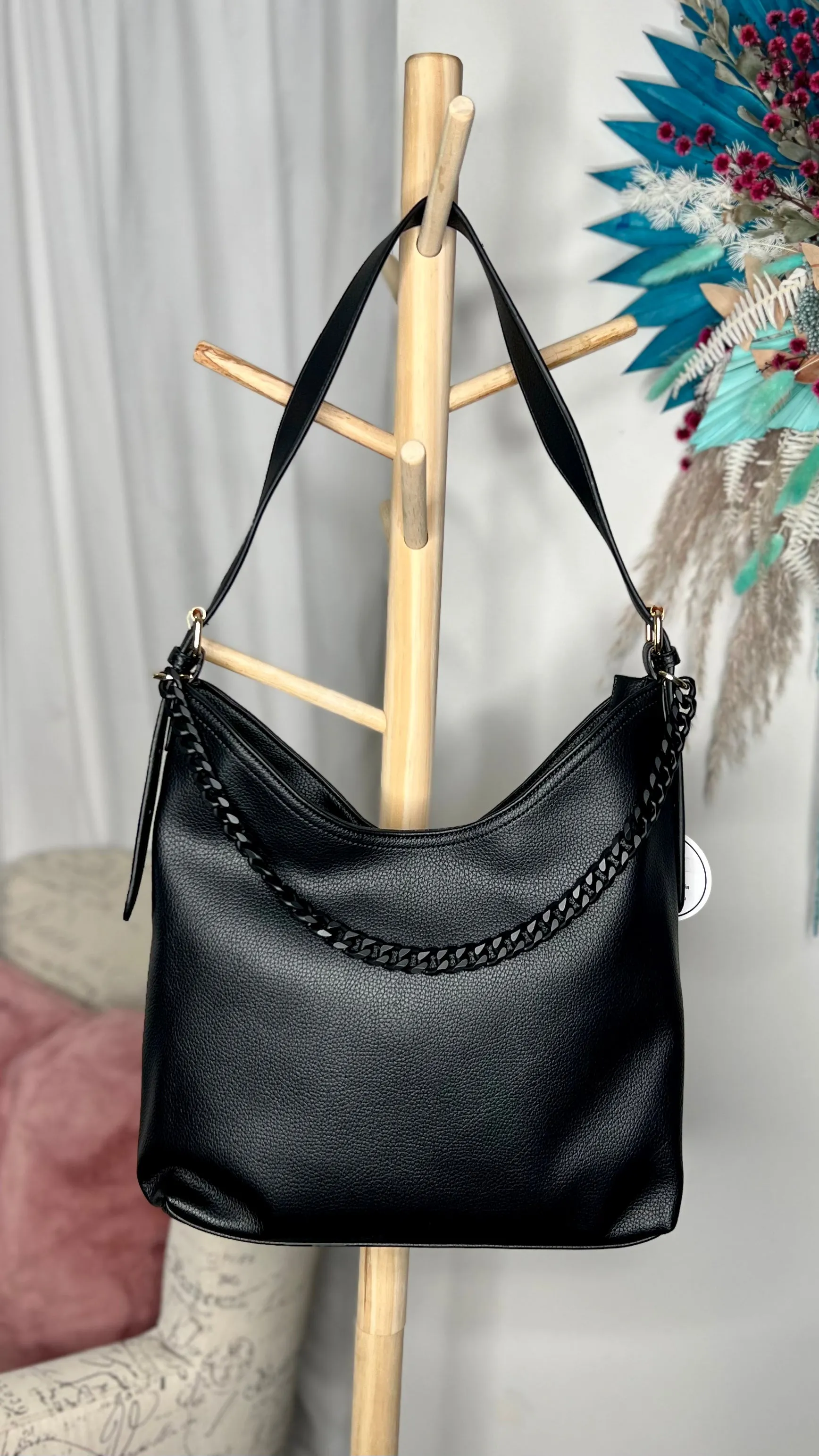 Britany Shoulder Bag - Black