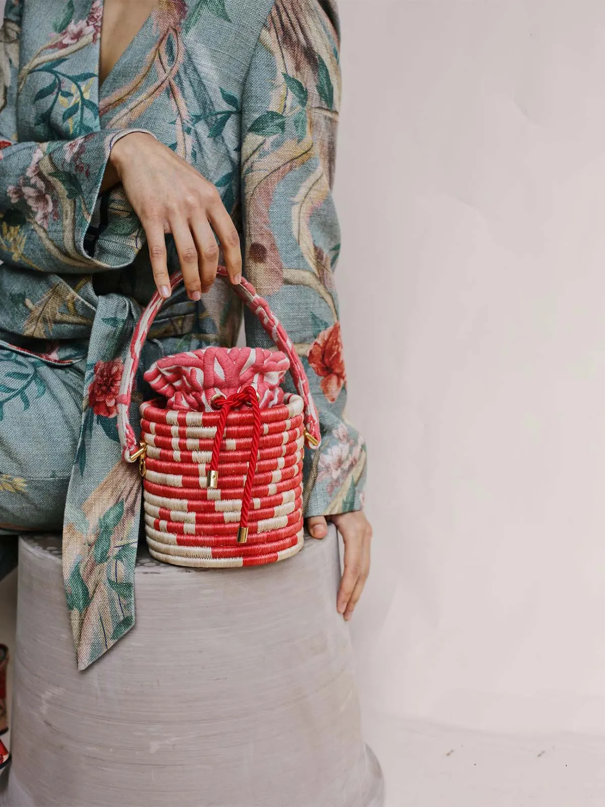 Bucket Bag | Coral