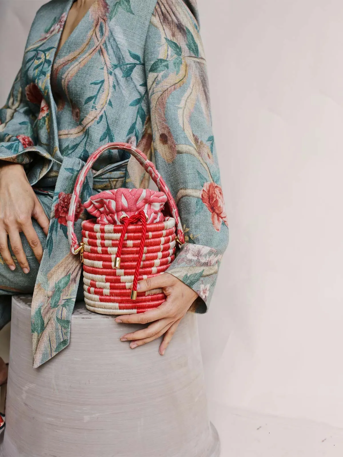 Bucket Bag | Coral
