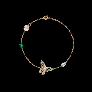 Butterfly Charm Bracelet