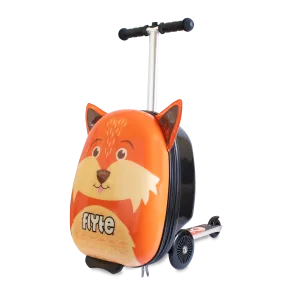 BUY 1 GET 1 FREE! Zinc Flyte Frazer the Fox Scooter Suitcase