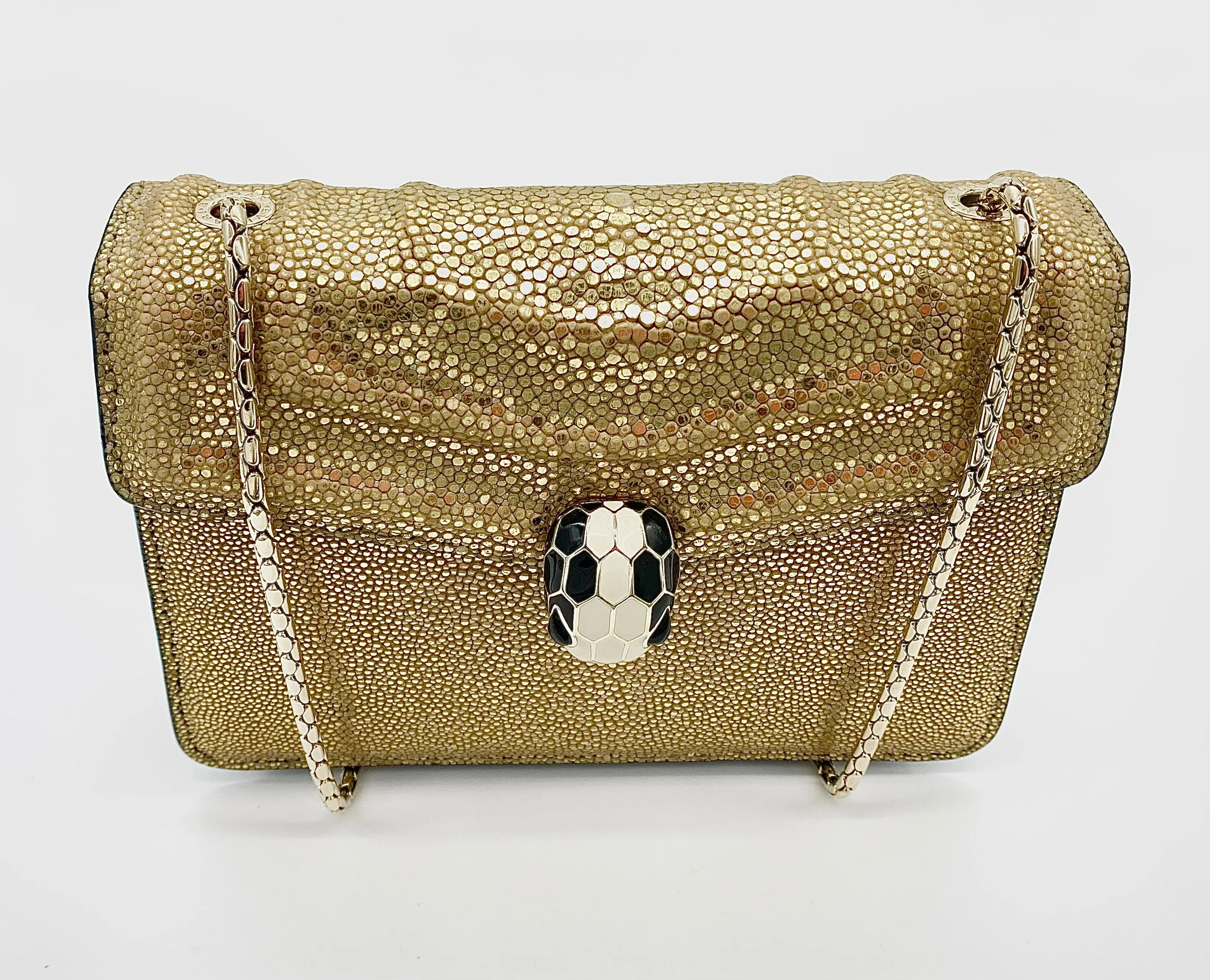 BVLGARI SERPENTI FOREVER STINGRAY MINI BAG
