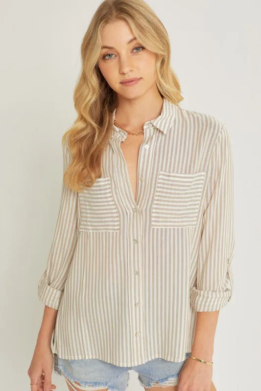 Camisa Rayas Soft & Lightweight