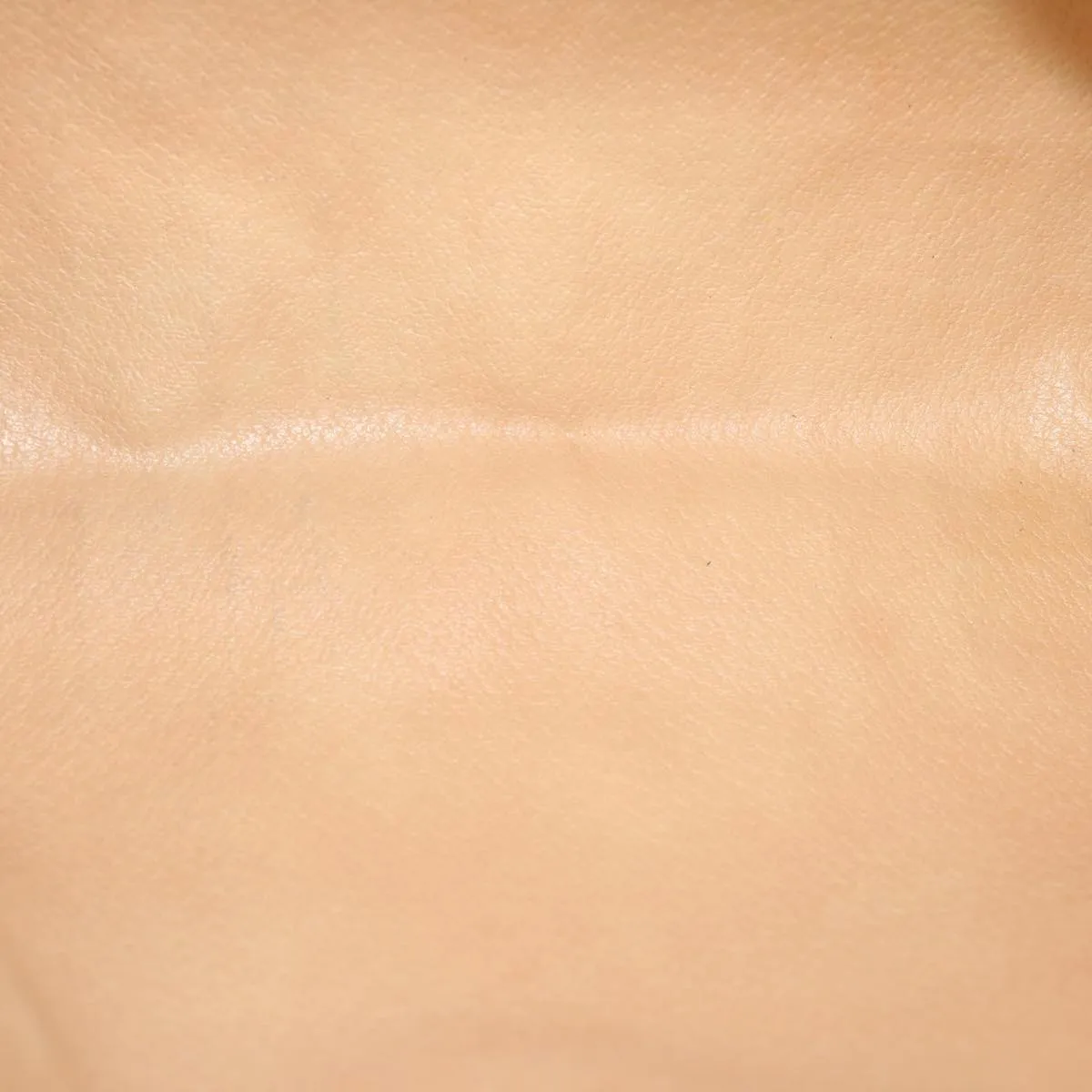 CELINE Macadam Canvas Clutch Bag Beige Auth ar11023