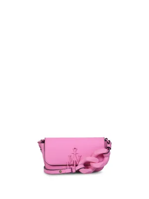 Chain Baguette Anchor pink bag