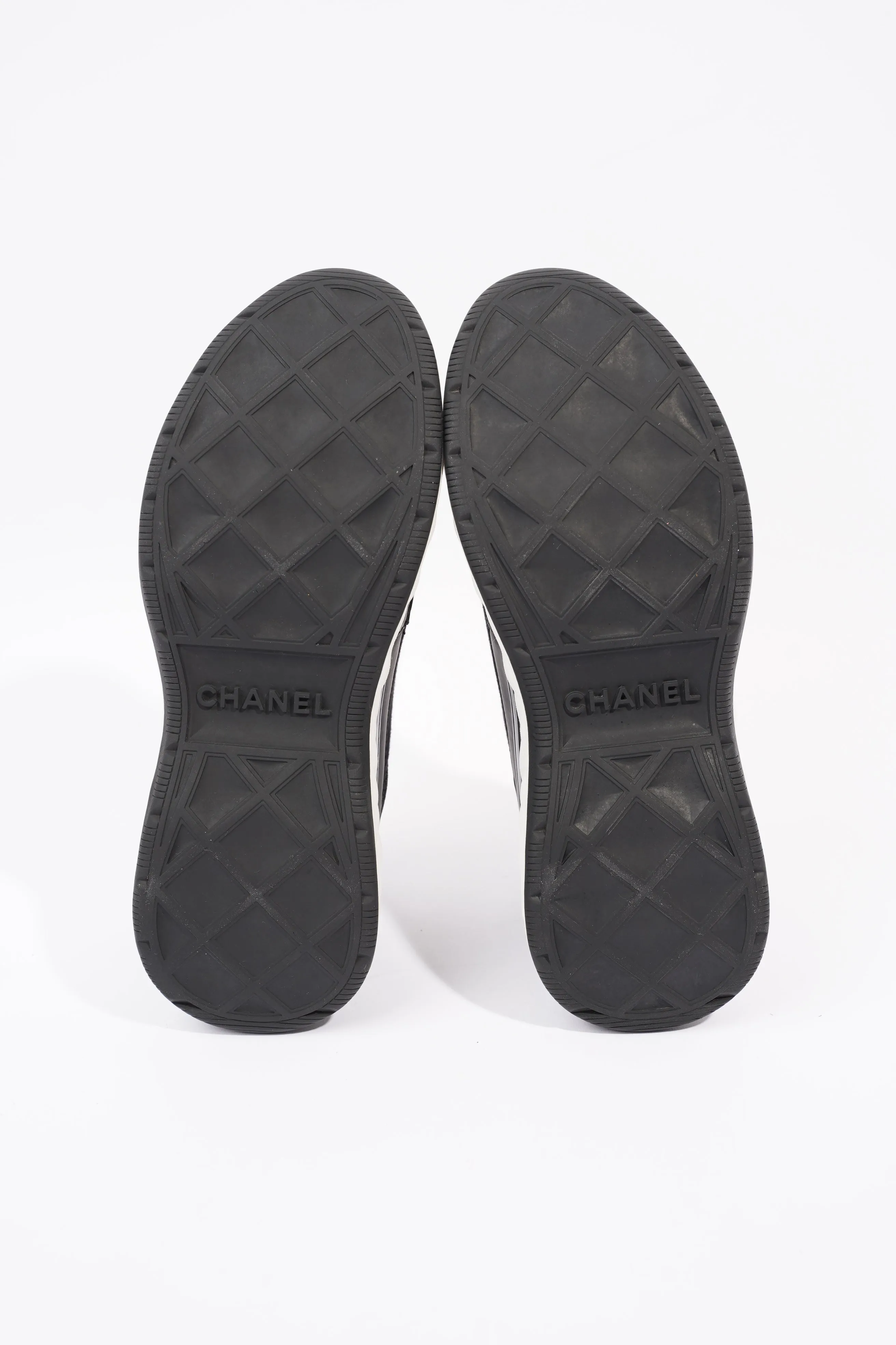 Chanel CC Runners Black   White Nylon EU 36 UK 3