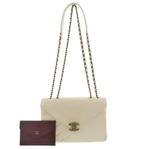 Chanel Chevron V-Stitch Chain Shoulder