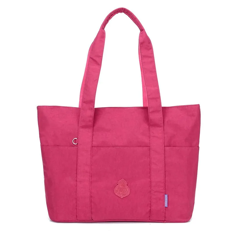 Christmas Gift 2021 New Waterproof Nylon Cloth Women Shoulder Bags Luxury Handbags Women Bags Designer Large Capacity Lady Shoulder Bag Tote