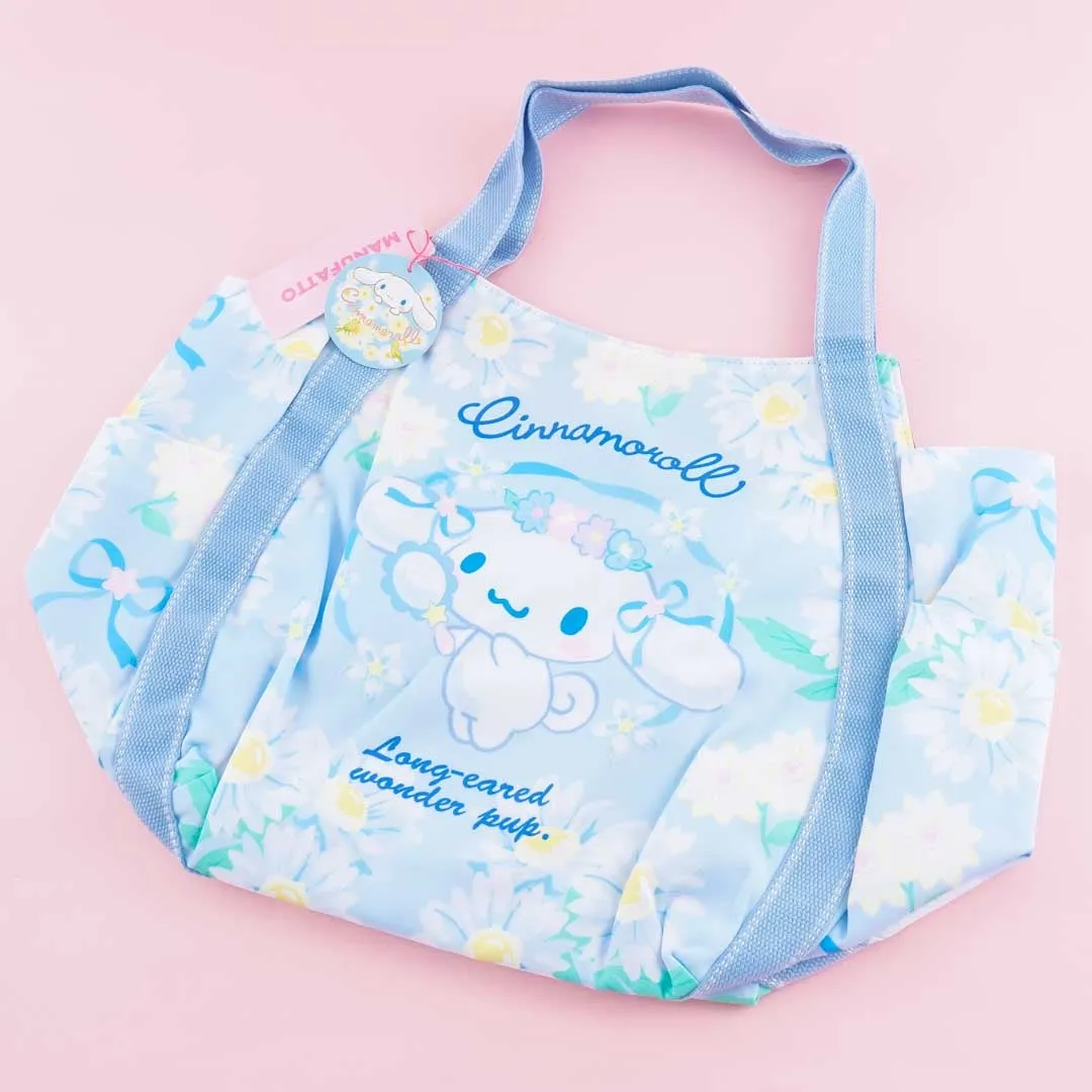 Cinnamoroll Spring Blooms Balloon Shoulder Bag - Large