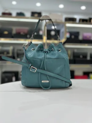 COACH Avery Leather Drawstring Shoulder Bag For Women