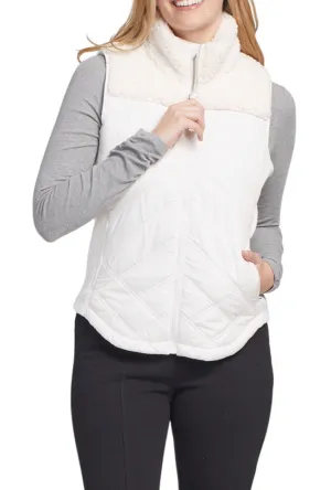 Combination Sherpa Quilted Vest