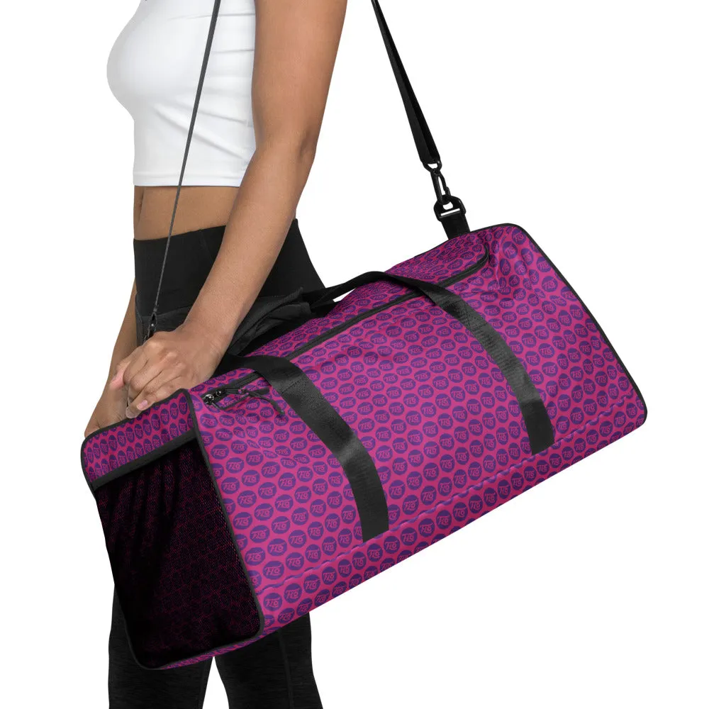 Custom FLO Duffle bag (Pink & Purple)