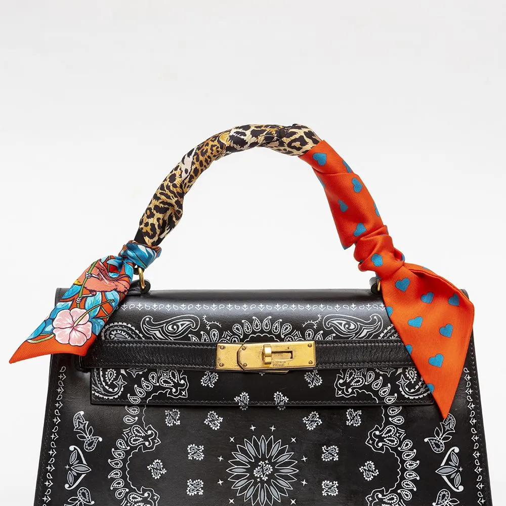 Customised Bandana Print Kelly 28cm 1973