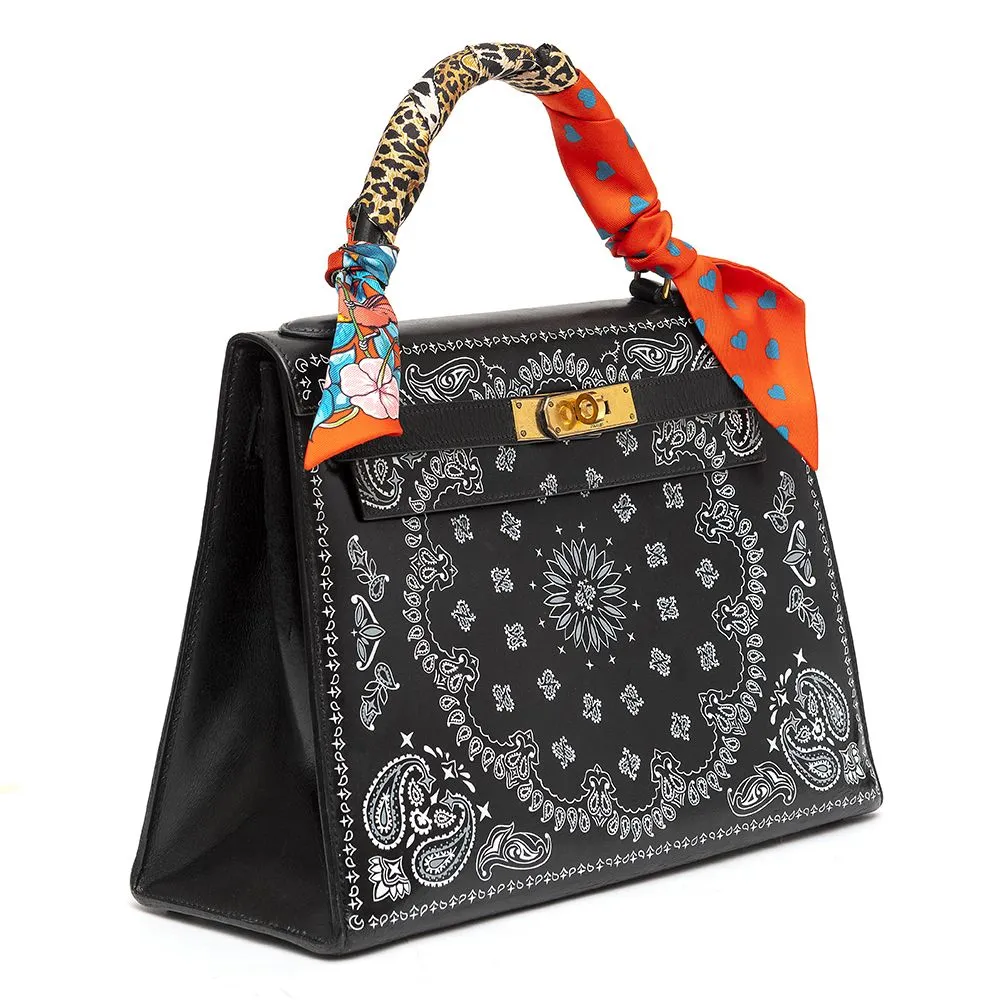 Customised Bandana Print Kelly 28cm 1973