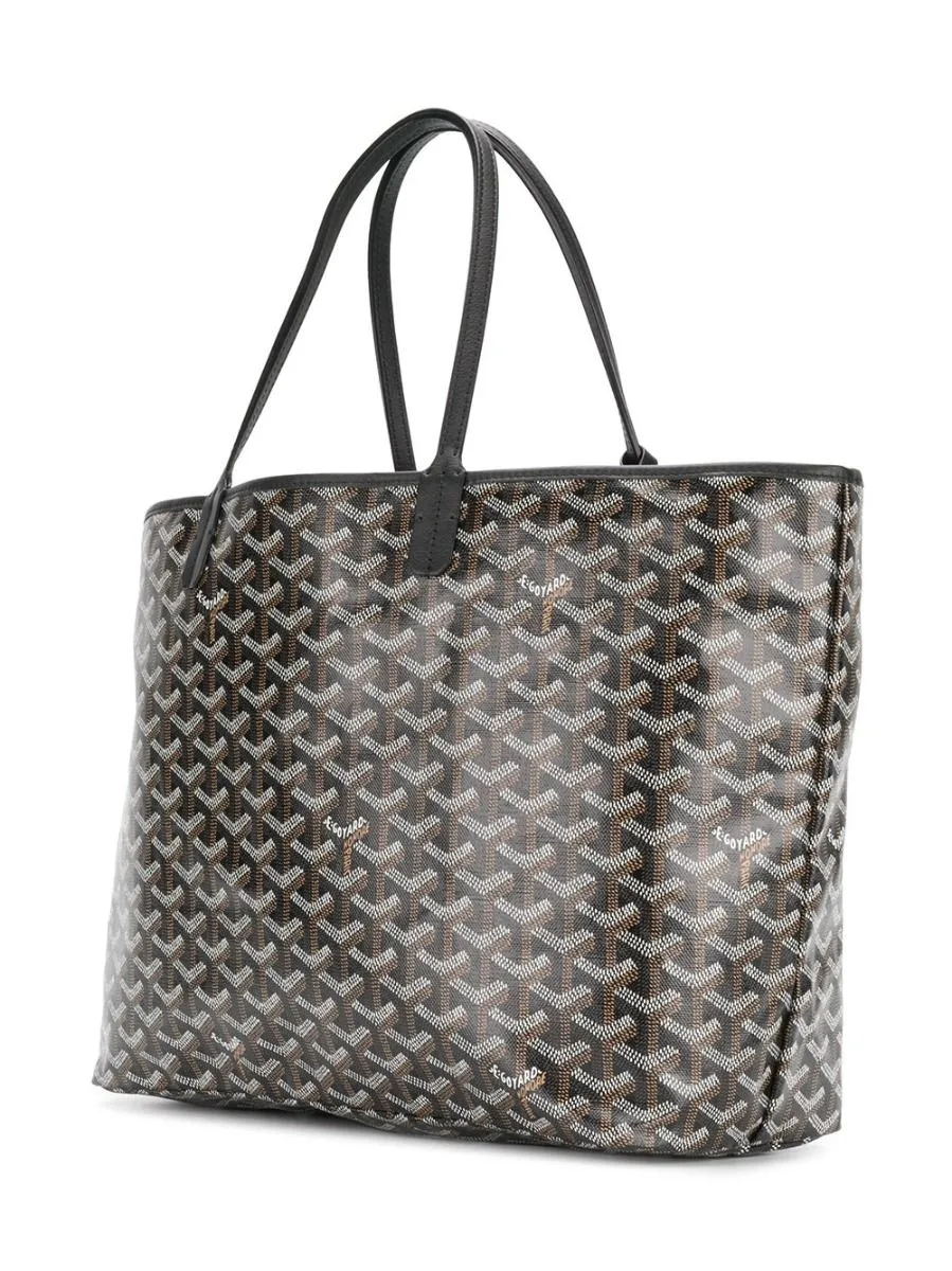 Customised Black 'Fornasetti Eye' Monogram St Louis PM Bag