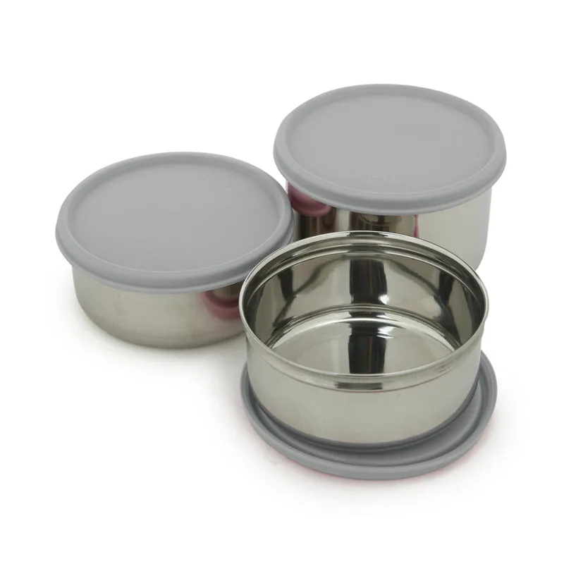 Darian Grey Lunch Box (500 ml/350 ml) - Four Piece Set