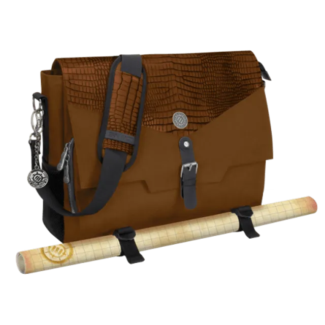 ENHANCE Gaming: Messenger Bag Dragon (Brown)