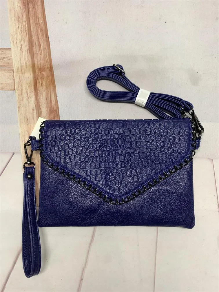 Envelope Stone Pattern Purse