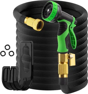 Expandable Garden Hose With 10 Functions Spray Nozzle