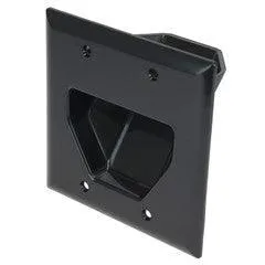 Expandable Media Box with Duplex Receptacle, White