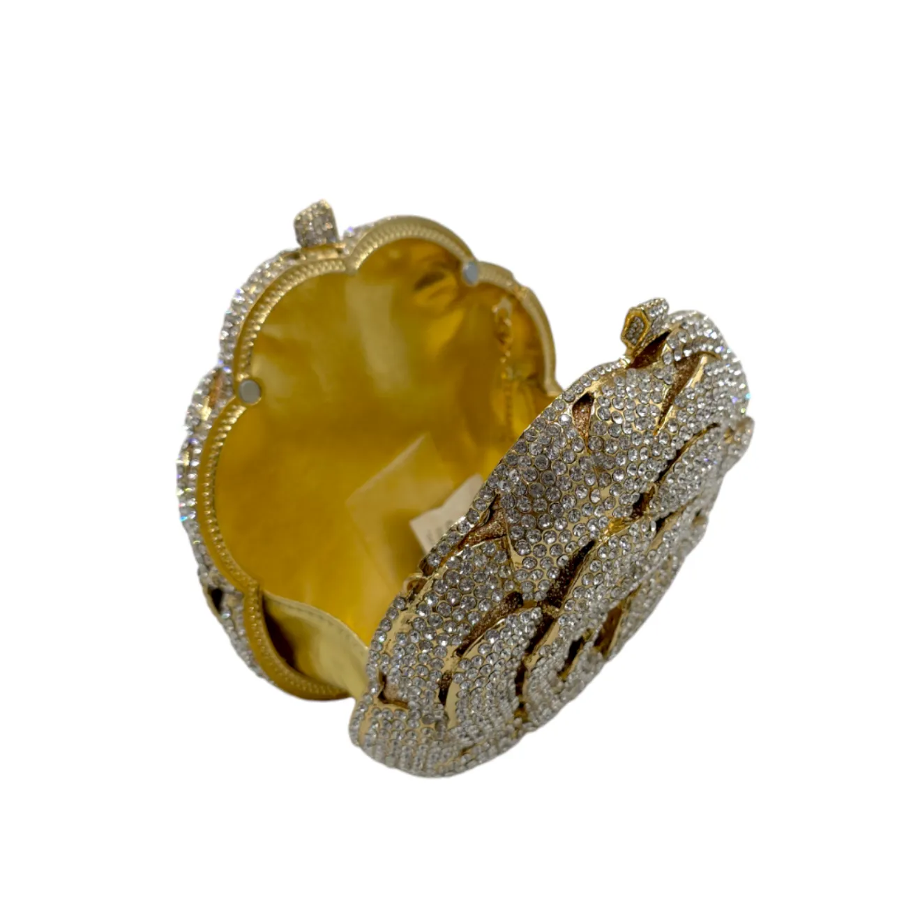 Exquisite Round Floral Clutch